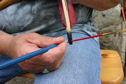 Fabrication d'une corde torsadée pour longbow anglais
